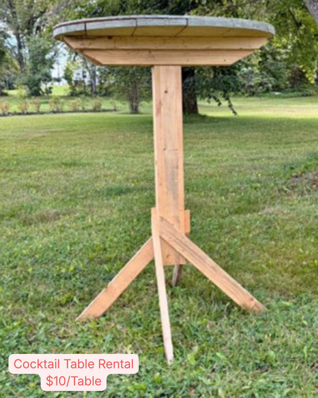 Cocktail Table Rental