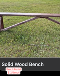 Bench Solid Wood Rental