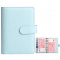 Pastel Blue Money Saving Binders