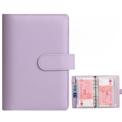 Pastel Purple Money Saving Binders