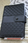 Black Texture Money Saving Binders