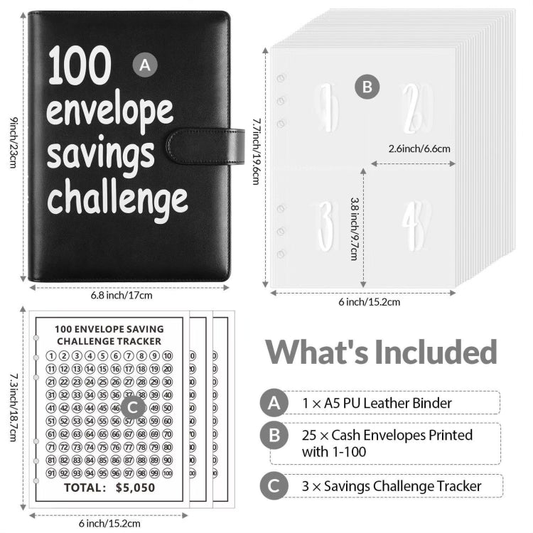 Binder (100 Envelope Challenge)