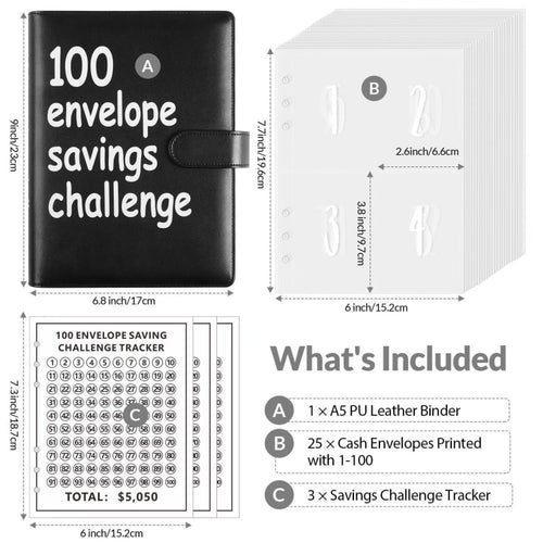 Binder (100 Envelope Challenge)