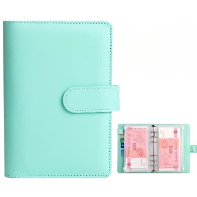 Teal Money Saving Binders